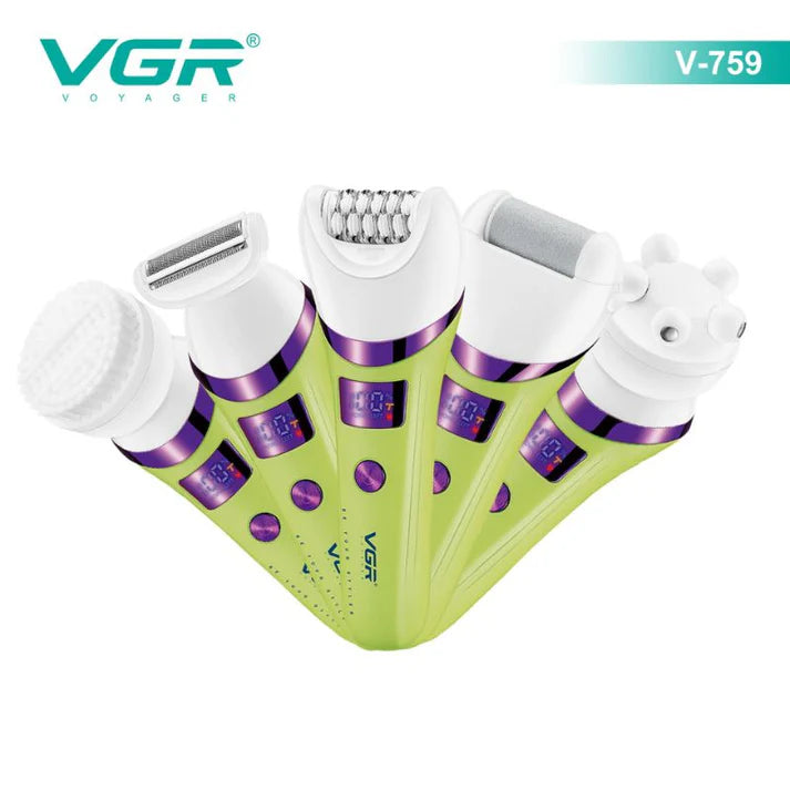 VGR V-759 Professional 5-in-1 Lady Care Set