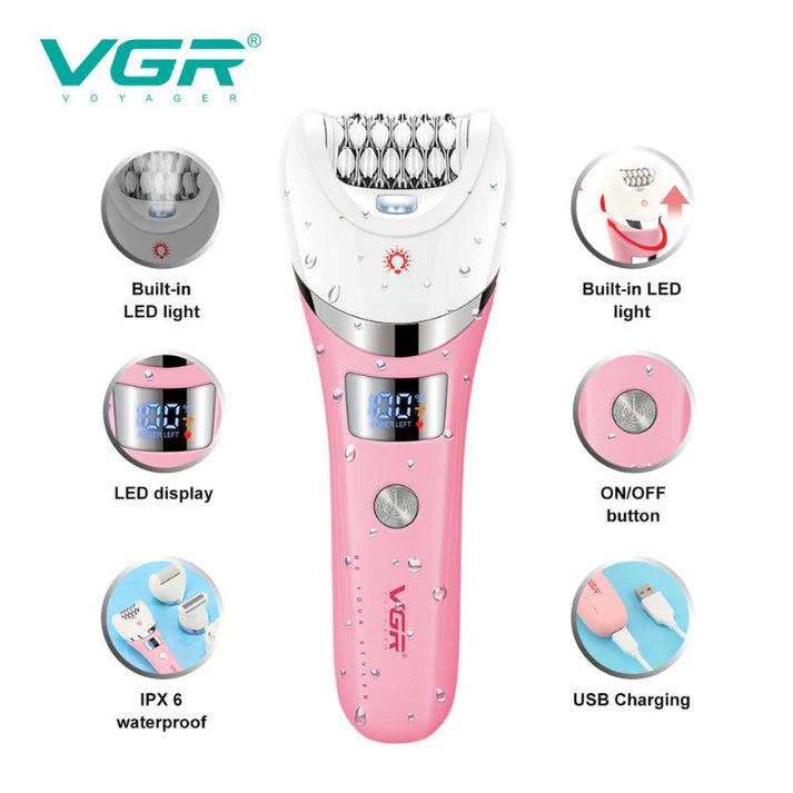 VGR V-759 Professional 5-in-1 Lady Care Set