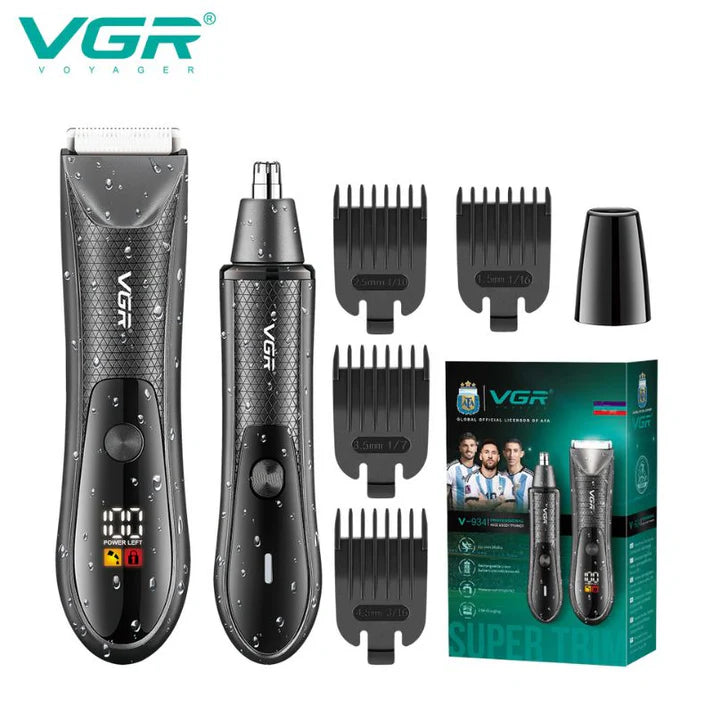 VGR V-934 Body and Nose Trimmer for Men