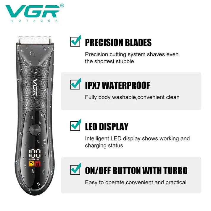 VGR V-934 Body and Nose Trimmer for Men